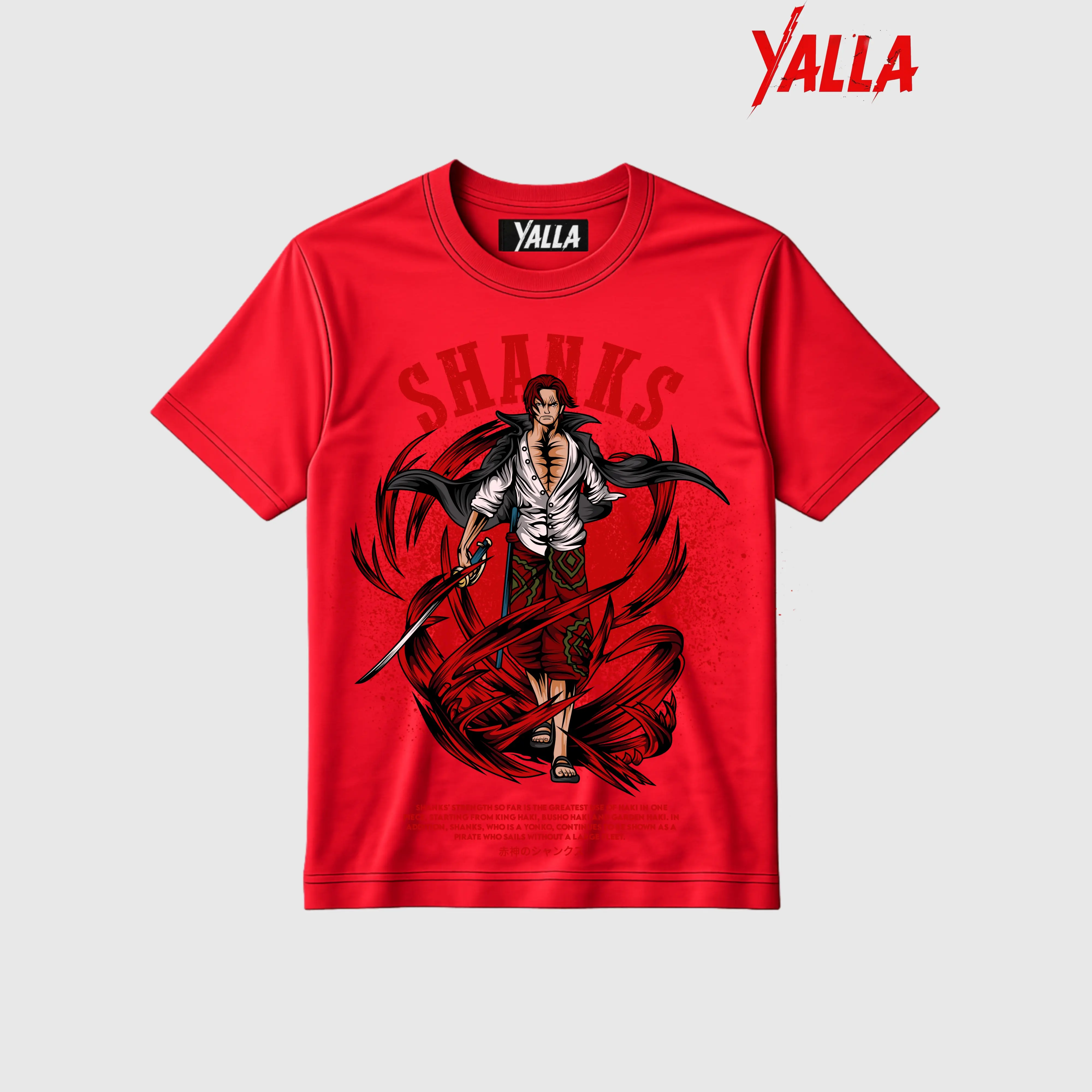 Shanks "Conqueror's Haki" Graphic Tee